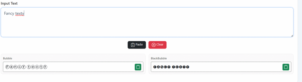 Circled Letters Generator clean hero interface and bold banner